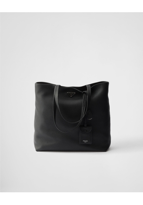 Leather tote