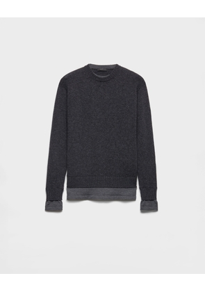 Cashmere crew-neck sweater