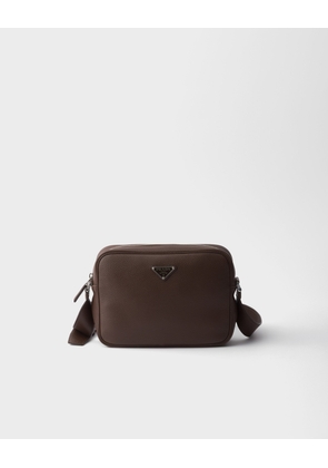 Leather shoulder bag
