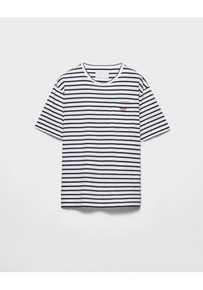 Striped cotton T-shirt