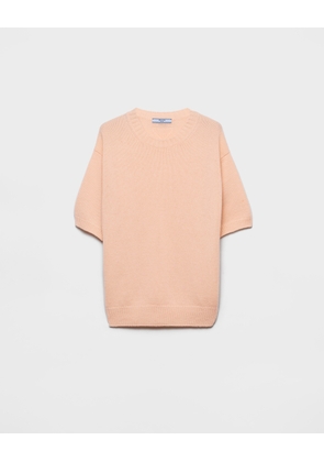 Wool and cashmere crew-neck sweater