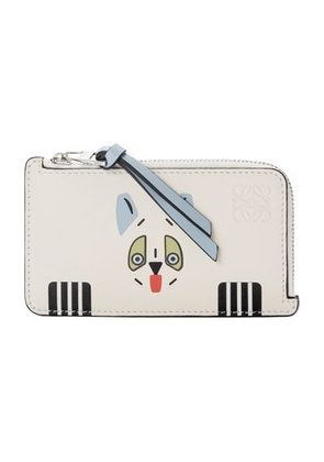 Futurist Cat coin cardholder in classic calfskin