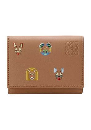 Cats trifold wallet in classic calfskin