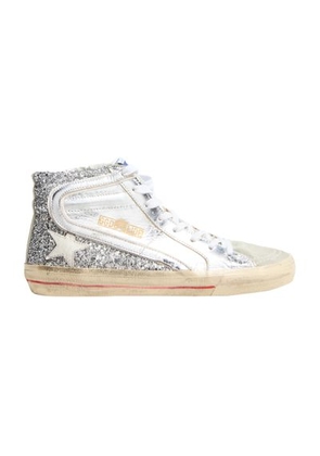 Slide glitter sneakers