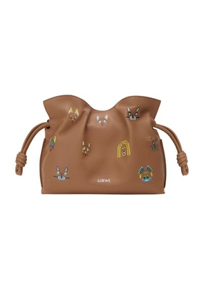 Cats mini Flamenco clutch in nappa calfskin