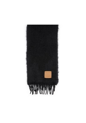 Scarf in mohair and wool