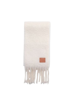 Scarf in mohair and wool