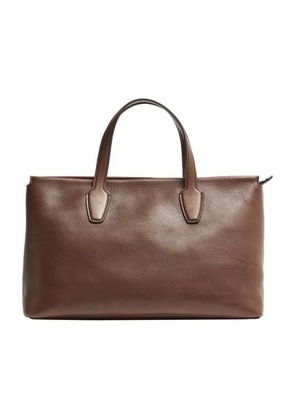 Marcel leather tote bag