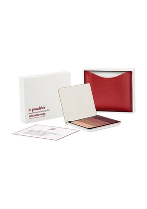 Red fine leather Chilwa eyeshadow set