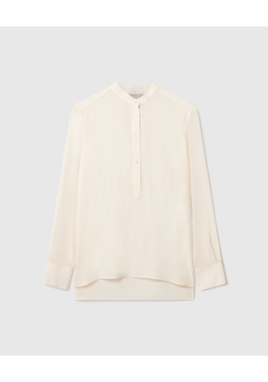 Stella McCartney - Band Collar Shirt, , Size: 44