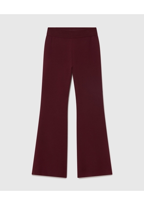 Stella McCartney - Compact Knit Flared Trousers, , Size: L