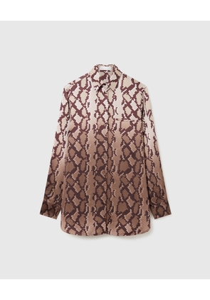 Stella McCartney - Snake Print Oversized Shirt, , Size: 36