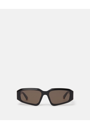 Stella McCartney - Abstract Rectangle Sunglasses,