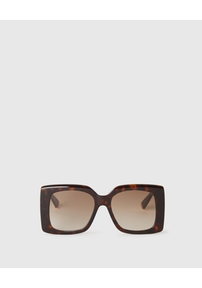 Stella McCartney - Oversized Square Gradient Sunglasses,