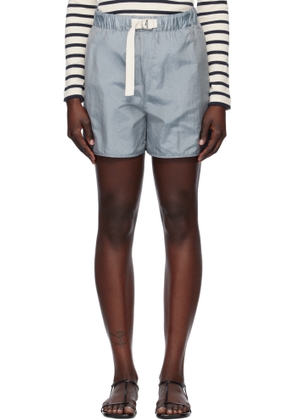 Jil Sander Blue Regular Fit Shorts