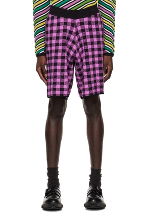 ZANKOV Black & Pink Diego Shorts