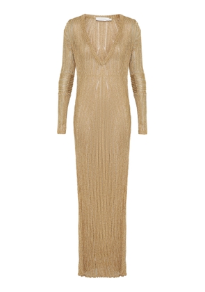 Zimmermann Rebellion Metallic Maxi Dress - Moda Operandi