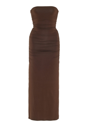 Posse Exclusive Isabela Strapless Jersey Maxi Dress - Moda Operandi
