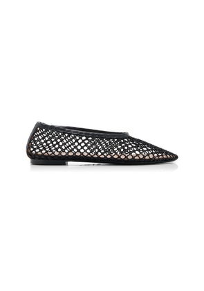 STAUD Alba Netted Ballet Flats - Moda Operandi