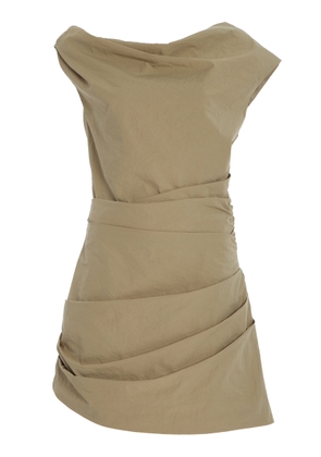 Paris Georgia Remmy Cotton-Blend Mini Dress - Moda Operandi