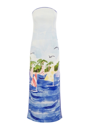 Leo Lin Ava Bustier Maxi Dress - Moda Operandi