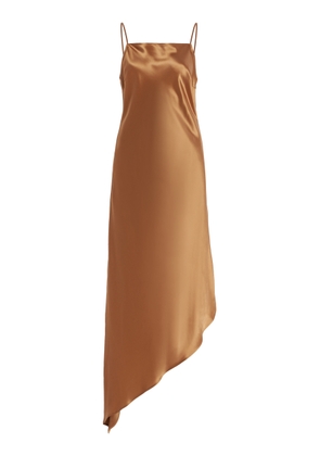By Malene Birger Leviana Satin Midi Slip Dress - Moda Operandi