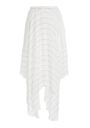 BONDI BORN Capri Striped Chiffon Maxi Skirt - Moda Operandi