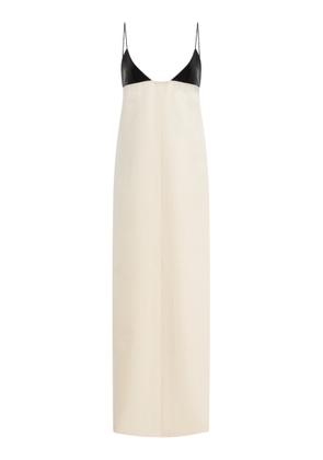 Brandon Maxwell The Bridges Wool-Blend Maxi Dress - Moda Operandi