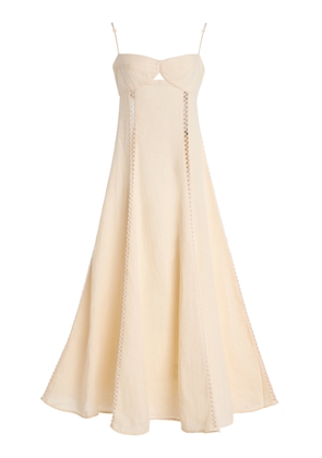 Johanna Ortiz Catamaran Ventures Linen Dress - Moda Operandi