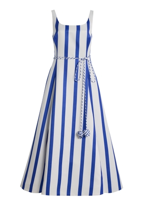 Leo Lin Serafina Striped Crepe Maxi Dress - Moda Operandi