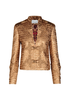 Johanna Ortiz Boldness Jacquard Jacket - Moda Operandi