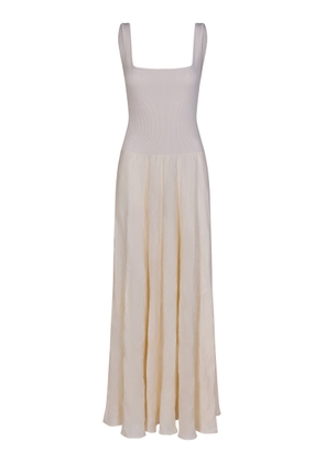 Johanna Ortiz Mariner Linen-Cotton Maxi Dress - Moda Operandi
