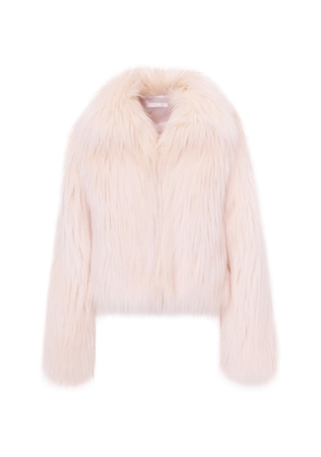 LoveShackFancy Fallon Faux Fur Jacket - Moda Operandi