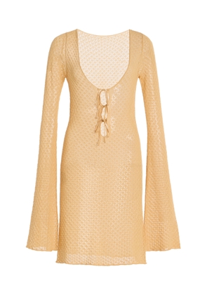 Moré Noir Devon Stretch-Cotton Dress - Moda Operandi