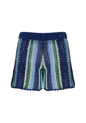 All That Remains Exclusive Hand-Knit Cotton Shorts - Moda Operandi