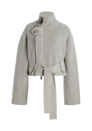 Brandon Maxwell The Neal Belted Cashmere Sweater - Moda Operandi