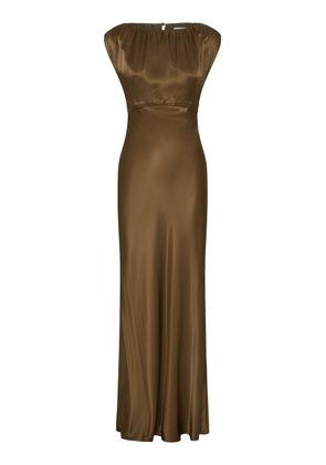 Anna Quan Ophelia Satin Maxi Dress - Moda Operandi