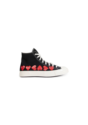Multi Heart Hi-Top Sneakers