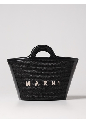 Marni Tropicalia bag in leather and raffia