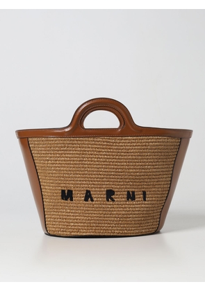 Marni Tropicalia bag in leather and raffia