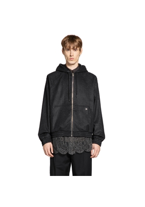 Cashmere Zip-Up Hoodie