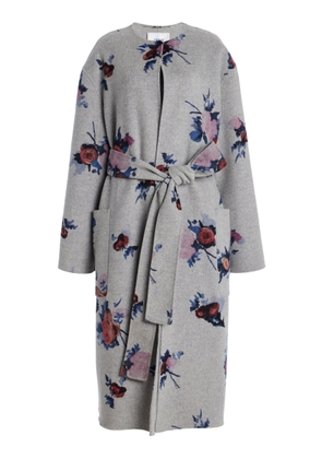 Erdem Oversized Belted Wool Coat - Moda Operandi