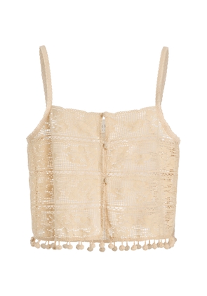 All That Remains Lucian Crocheted Cotton Top - Moda Operandi