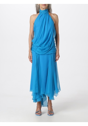 Dress ALBERTA FERRETTI Woman color Turquoise