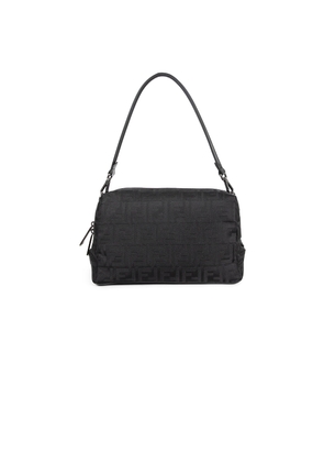 Medium Lui Jacquard Shoulder Bag