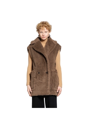 Bormida Alpaca Wool Sleeveless Coat