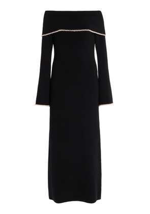 By Malene Birger Hillevi Off-The-Shoulder Knit Dress - Moda Operandi