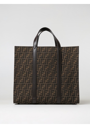 Fendi shopper bag in fabric with jacquard FF monogram