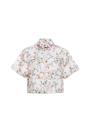 Agua by Agua Bendita Virtuosa Printed Linen Shirt - Moda Operandi