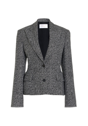 Michael Kors Collection Twill Wool Jacquard Blazer - Moda Operandi